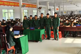 6 quân nhân lĩnh án tù do hành hung đồng đội