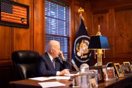 Biden, Putin thảo luận về căng thẳng Ukraine trong cuộc điện đàm mới
