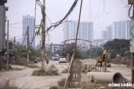 Loạt dự án chậm tiến độ làm xấu đi bộ mặt giao thông Thủ đô