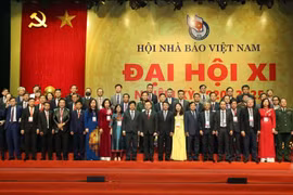 Ra mắt Ban Chấp hành khóa XI Hội Nhà báo Việt Nam: Tiếp tục tăng cường đoàn kết, chung sức, đồng lòng