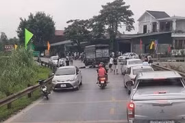Tuyên Quang: 3 xe tông nhau trên quốc lộ 2, 1 người tử vong