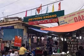 Hà Nội: Tạm dừng hoạt động chợ Phùng Khoang