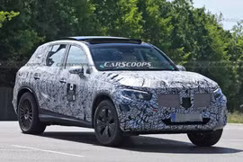 Phát hiện mẫu xe Mercedes GLC 2022 đang chạy thử trên đường