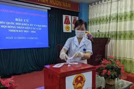 Hôm nay, hơn 3.300 cử tri Bắc Ninh đi bỏ phiếu bầu cử sớm