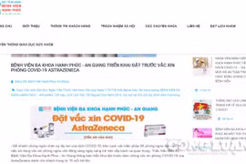Bệnh viện tư nhân ở An Giang nhận tiêm dịch vụ vaccine phòng Covid-19