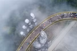 Cầu Vàng tại Bà Nà Hills được báo Anh bình chọn là kỳ quan mới của thế giới
