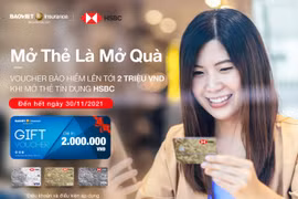 Bảo hiểm Bảo Việt dành tặng khách hàng HSBC món quà bảo hiểm giá 0 đồng