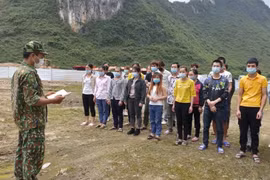 Cao Bằng: Phát hiện 44 người Việt nhập cảnh trái phép từ Trung Quốc để trốn cách ly y tế