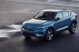 Mẫu xe thuần điện Volvo C40 Recharge 2021 sở hữu thiết kế đẹp