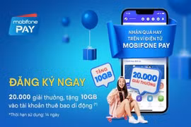 Đăng ký ngay, nhận quà hay trên ví điện tử MobiFone Pay!