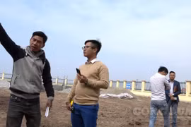 Tiền Hải (Thái Bình): Nhóm phóng viên bị nhà thầu đe dọa, lăng mạ, cản trở tác nghiệp