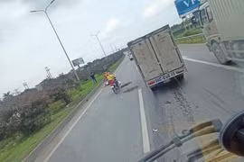 Bắc Ninh: Quốc lộ 1 hướng đi Bắc Giang ùn tắc kéo dài