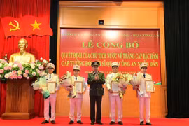 Thứ trưởng Bộ Công an Nguyễn Duy Ngọc được thăng hàm Trung tướng