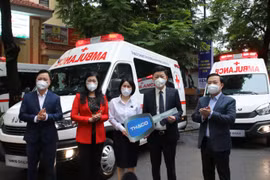 Hà Nội tiếp nhận 30 xe hỗ trợ tiêm chủng vắc xin cơ động để phòng chống dịch