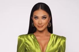 Kim Duyên lột xác với diện mạo mới khi được chuyên gia của Miss Universe trang điểm