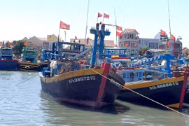 Khẩn trương tìm kiếm các nạn nhân gặp nạn trên biển Bình Thuận