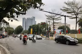 Đường phố Hà Nội thông thoáng trong ngày đầu tiên đi làm sau kỳ nghỉ Tết