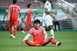 Tiền đạo Son Heung-min lỡ trận vòng loại World Cup 2022 vì chấn thương