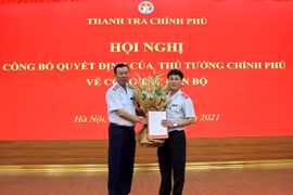 Trao quyết định bổ nhiệm Phó Tổng Thanh tra Chính phủ cho ông Lê Sỹ Bảy