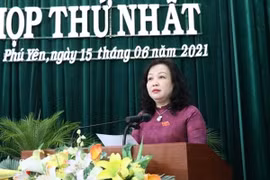 Bà Cao Thị Hòa An tái cử chức vụ Chủ tịch HĐND tỉnh Phú Yên