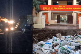 Định Công,Hoàng Mai (Hà Nội): Đổ phế thải, san gạt nền có dấu hiệu trái phép gây ô nhiễm môi trường?