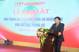 Báo Công An Nhân Dân ra mắt Văn phòng đại diện khu vực Bắc Trung Bộ