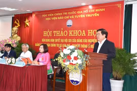 Vận dụng Nghị quyết của Đảng vào nghiên cứu, giảng dạy lý luận chính trị và báo chí - truyền thông