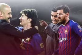 Messi và 9 đời huấn luyện viên Barca