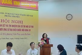 Bà Trương Thị Mai được giới thiệu ứng cử đại biểu Quốc hội khóa XV