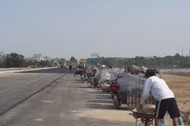 Mê Linh (Hà Nội): Dự án trăm tỷ thi công 'lệch' thiết kế, có dấu hiệu rút ruột công trình?