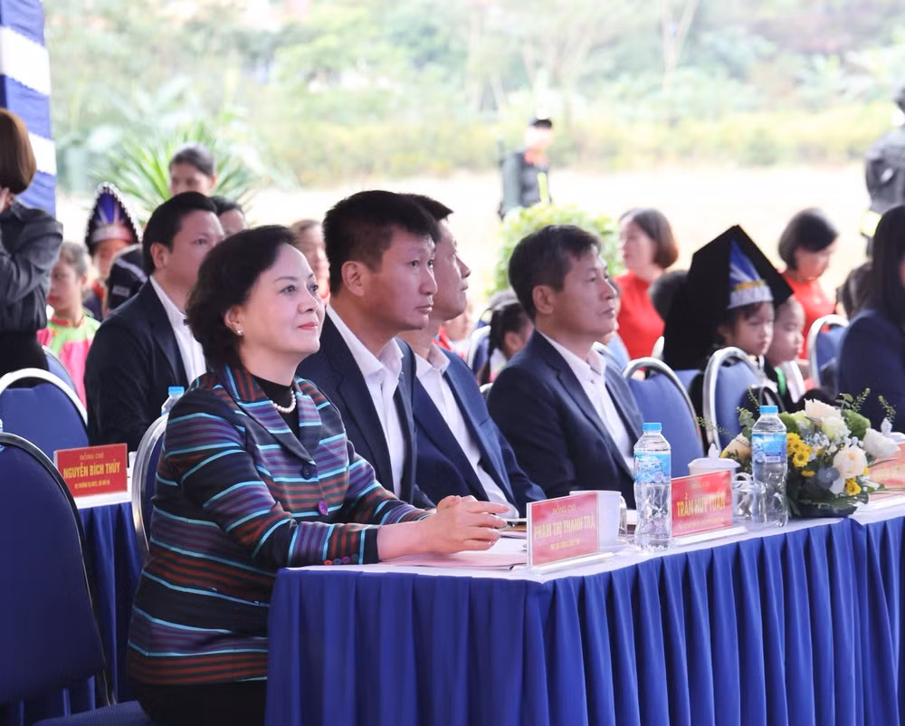 TRỰC TIẾP: Khởi công xây dựng các trường phổ thông nội trú tại các xã biên giới đất liền- Ảnh 11.