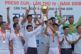 VTV vô địch Giải bóng đá các cơ quan báo chí toàn quốc