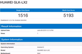 Xuất hiện phiên bản 6GB RAM của Huawei 5i trên Geekbench