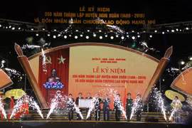 Phó Thủ tướng Vương Đình Huệ dự Lễ Kỷ niệm 550 năm thành lập huyện Nghi Xuân, tỉnh Hà Tĩnh