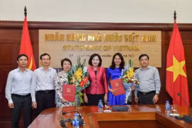 Bà Lê Thị Thúy Sen được bổ nhiệm giữ chức Vụ trưởng Vụ Truyền thông Ngân hàng Nhà nước