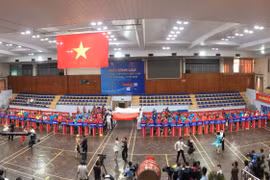 Toàn cảnh Lễ Khai mạc Giải bóng bóng Cup Hội Nhà báo Việt Nam lần thứ XIII- 2019