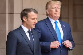 Trump tố Pháp "mập mờ" với Iran