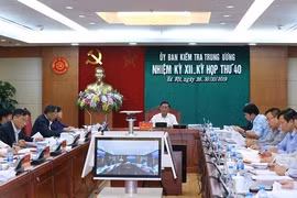 Ủy ban Kiểm tra Trung ương thi hành kỷ luật một số tổ chức, cá nhân