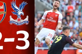 Arsenal “hụt hơi” khi để thua Crystal Palace