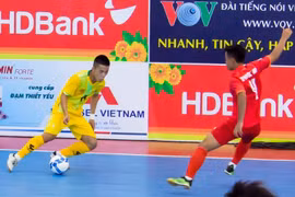 Cao Bằng thắng trận đầu tiên tại giải Futsal Vô địch Quốc gia 2019