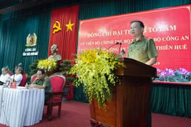 Bộ trưởng Bộ Công an thăm và làm việc tại tỉnh Thừa Thiên Huế