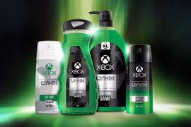 Microsoft giới thiệu sữa tắm, dầu gội, xịt khử mùi cho game thủ mang thương hiệu Xbox