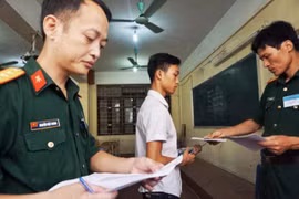 Bộ Quốc phòng: Trả 7 thí sinh gian lận điểm thi về địa phương