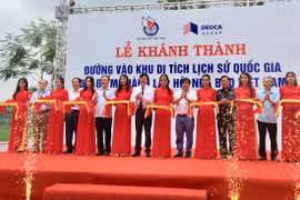 Khánh thành đường vào Di tích lịch sử quốc gia “Địa điểm thành lập Hội Nhà báo Việt Nam”