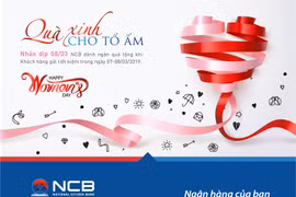 Ngân hàng Quốc Dân dành tặng khách hàng “Quà xinh cho tổ ấm” nhân dịp 8/3