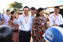 Bộ trưởng Phùng Xuân Nhạ yêu cầu thực hiện đúng quy chế, tạo tâm lý tốt cho thí sinh dự thi