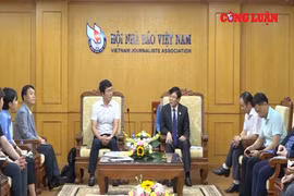 Hội Nhà báo Việt Nam tiếp đoàn phóng viên Hàn Quốc