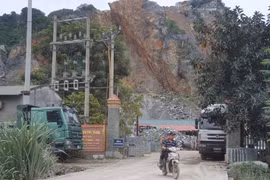 Thanh Hóa: Công an vào cuộc việc khai thác đá trái phép tại xã Yên Lâm