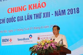 Khai mạc vòng chấm Chung khảo Giải Báo chí Quốc gia lần thứ XIII - năm 2018