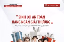 “Sinh lợi an toàn - Hàng ngàn giải thưởng” với hơn 40.000 giải thưởng hấp dẫn đang chờ đón khách hàng